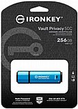 ���� Kingston USB flash drive IronKey Vault Privacy 50C - USB 3.2 Gen 1 - 256GB IKVP50C/256GB