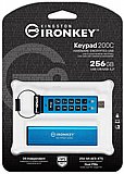 ���� Kingston USB flash drive IronKey Keypad 200C - USB 3.2 Gen 1 - 256GB IKKP200C/256GB