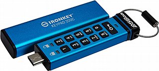 ���� Kingston USB flash drive IronKey Keypad 200C - USB 3.2 Gen 1 - 256GB IKKP200C/256GB