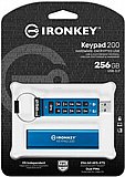 ���� Kingston USB flash drive IronKey Keypad 200 - USB 3.2 Gen 1 - 256GB IKKP200/256GB