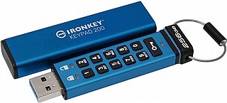 ���� Kingston USB flash drive IronKey Keypad 200 - USB 3.2 Gen 1 - 256GB IKKP200/256GB