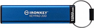 ���� Kingston USB flash drive IronKey Keypad 200 - USB 3.2 Gen 1 - 128GB IKKP200/128GB