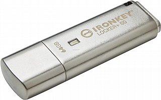 ���� Kingston USB-Stick IronKey Locker+ - USB 3.2 Gen 1 (3.1 Gen 1) - 64GB IKLP50/64GB