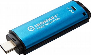 ���� Kingston IronKey Vault Privacy 50C IKVP50C - USB flash drive - 512 GB - TAA Compliant IKVP50C/512GB