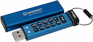 ���� Kingston USB flash drive IronKey Keypad 200 - USB 3.1 Gen 1 - 16GB IKKP200/16GB
