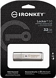 ���� Kingston USB-Stick IronKey Locker+ - USB 3.2 Gen 1 (3.1 Gen 1) - 32 GB IKLP50/32GB