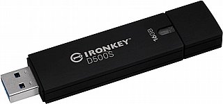 ���� Kingston IronKey D500S - USB flash drive - 16GB - TAA Compliant IKD500S/16GB