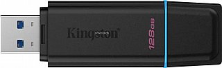 ���� ���� ��� �� KINGSTON USB 3.2 DataTraveler Exodia 128GB black/blue DTXG2/128GB