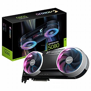 ����� ��� GIGABYTE  AORUS RTX 5080 INFINITY 16GB GDDR7 WINDFORCE HYPERBURST GV-N5080AORUS IF-16GD
