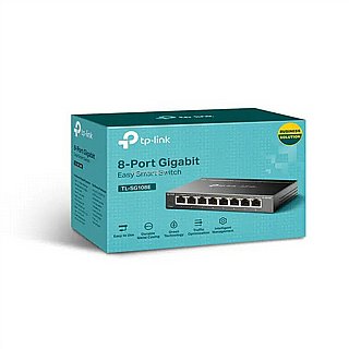 ��� ���� 8 ������ ���� ����� TP-LINK TL-SG108E 8-Port 10/100/1000Mbps Desktop Manage Switch