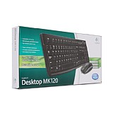 �� ����� ����� Logitech Desktop Set MK120 Retail