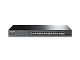 ��� TP-LINK T1500-28PCT (TL-SL2428P) 24-Port 10/100Mbps + 4-Port Gigabit Smart PoE+ Switch