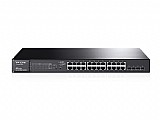 ��� (JetStream 24-Port Gigabit Smart PoE+ Switch with 4 SFP Slots T1600G-28PS (TL-SG2424P