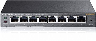 ��� TP-LINK 8-Port Gigabit Easy Smart Switch  with 4-Port PoE TL-SG108PE