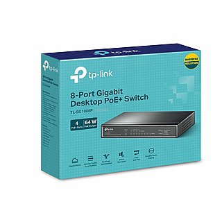 ��� TP-Link TL-SG1008PE 8 Ports 10/100/1000Mbps 8 Ports PoE