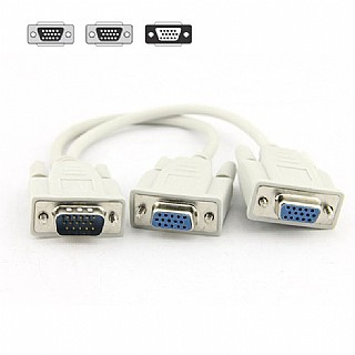 ���� VGA to 2 VGA 20cm cable