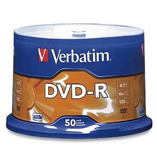 ������ ������ Verbatim DVD-R 4.7GB x16 50-Pack 