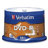 ������ ������ Verbatim DVD-R 4.7GB x16 50-Pack 