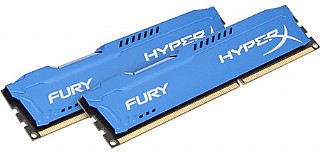 ������ �����  KINGSTON HyperX FURY 2x8GB DDR3 1600Mhz CL10 Kit HX316C10FK2/16