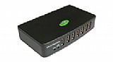 מפצל USB 2.0 עם ספק כח STLab U-340 7-Port מפצל USB 2.0 עם ספק כח STLab U-340 7-Port