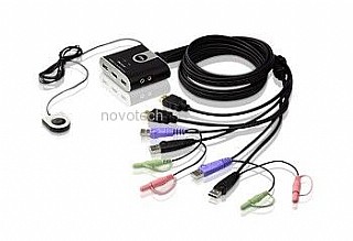 ���� 2 ������ Aten CS692 2-Port USB HDMI / Audio KVM