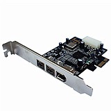 ����� PCI-E �� 3 ������ 1394b FireWire 800 Texas Instruments Chip 