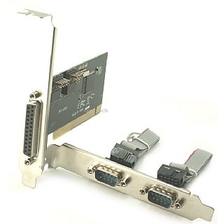 ����� ����� PCI ������� PARALLEL � 2xRS232 ���� SU-PCI-2RS-1P