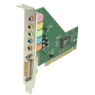 ����� ��� 6 ������ PCI Card Sound Card 6CH & Game Port