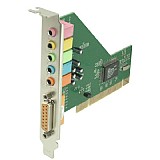 ����� ��� 6 ������ PCI Card Sound Card 6CH & Game Port