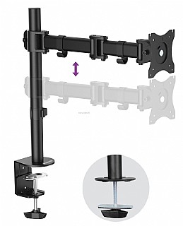 ���� ����� ���� ����� ����� ������ Diamond Multimedia DMCA120 Ergonomics Articulating Arm 13-27In Mount