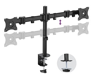 ���� ����� ���� ����� ����� ����� ������ Diamond Multimedia DMCA220 Ergonomic Articulating Dual Arm Moun