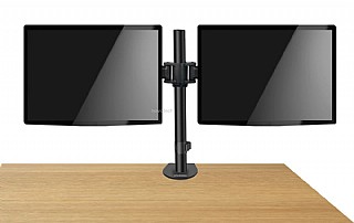 ���� ����� ���� ����� ����� ����� ������ Diamond Multimedia DMCA220 Ergonomic Articulating Dual Arm Moun