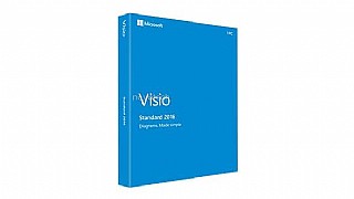 ����� Visio Std 2016 Win Hebrew Medialess