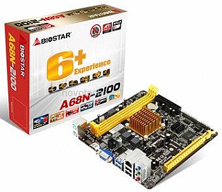 ��� �� BIOSTAR A68N-2100 AMD E1-2100 Dual-Core APU Mini ITX Motherboard 