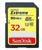 ����� ����� SanDisk Extreme 600x Secure-Digital SDHC UHS-I SDSDXNE-032G - ��� 32GB