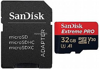 ����� ������ Extreme Pro microSD ���� 32GB ���� SanDisk ��� SDSQXCG-032G-GN6MA