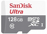 ����� ������ SanDisk Ultra 320x Micro SDXC UHS-I SDSQUNB-128G - ��� 128GB