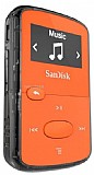 נגן MP3 עם חריץ להרחבת זיכרון SanDisk Clip Jam 8GB - צבע כתום נגן MP3 עם חריץ להרחבת זיכרון SanDisk Clip Jam 8GB - צבע כתום