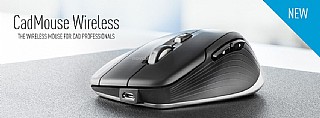 ���� ��� ����� ������ ������� ����-��� 3Dconnexion CadMouse Wireless 3DX-700062