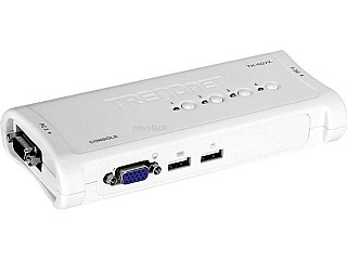 TRENDnet TK-407K 4-Port KVM Switch Kit 