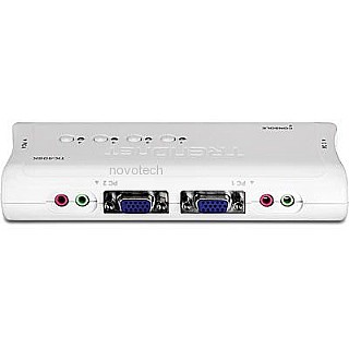 4-Port PS/2 KVM Switch Kit with Audio TK-408K