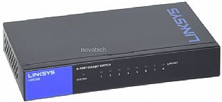 ��� LinkSyS LGS108 8 Ports 10/100/1000Mbps