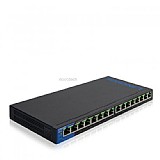 ��� LinkSyS LGS116P 16 Ports 10/100/1000Mbps 8 PoE