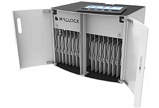 ���� ��� ����� ������� �� ���� ���� ���� 16 ������ MACLOCKS CartiPad Solo - 16 Unit Charging Cabinet