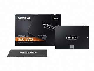 ���� ���� Samsung 860 EVO Series MZ-76E250B 250GB SSD SATA III