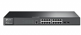 ��� ����� (TP - LINK JetStream 16-Port Gigabit L2 Managed Switch with 2 SFP Slots T2600G-18TS (TL-SG3216