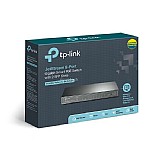 ��� TP - LINK JetStream 8-Port Gigabit Smart PoE Switch with 2 SFP Slots T1500G-10PS 
