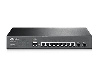 ��� TP - LINK JetStream 8-Port Gigabit L2 Managed Switch with 2 SFP Slots T2500G-10TS