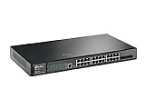 ��� TP - LINK JetStream 24-Port Gigabit L2 Managed Switch with 4 SFP Slots T2600G-28TS