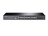 ��� ����� TP - LINK JetStream 24-Port Gigabit Stackable Smart Switch with 4 10GE SFP+ Slots T1700G-28TQ